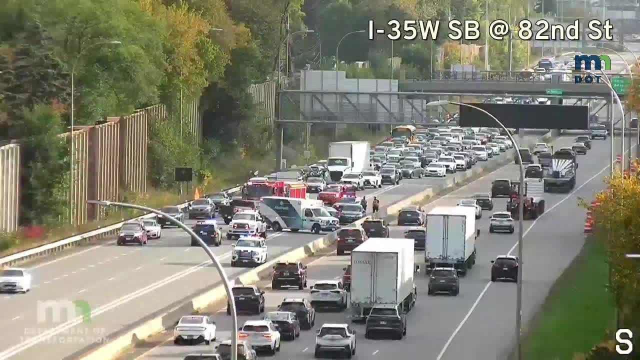 Suspected drunk wrong-way driver on I-35W causes serious injury crash involving 3 vehicles — KSTP 5