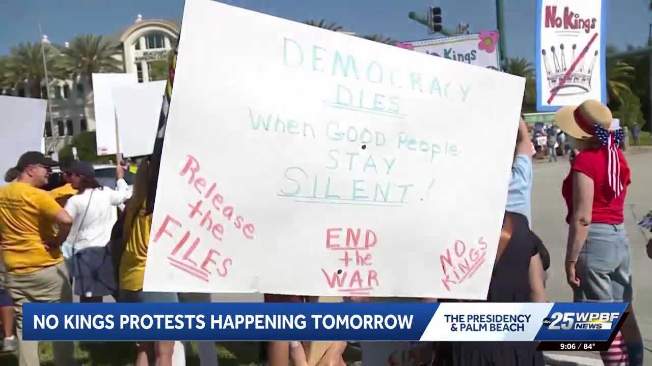 'No Kings' protests planned in South Florida ahead of midterms — WPBF West Palm Beach, Lakewood Ranch Community news