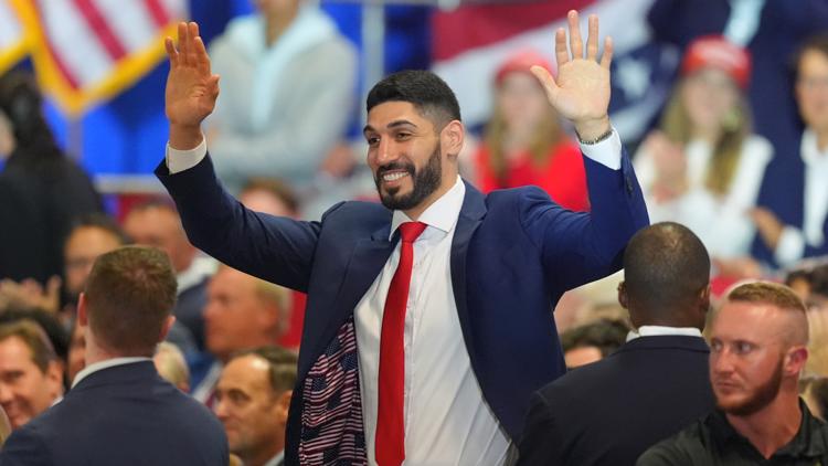 Enes Kanter Freedom refuses to sit in luxury suite of State Farm Arena and leaves WNBA Finals — WTSP Sports Tampa Bay, Lakewood Ranch Sports news