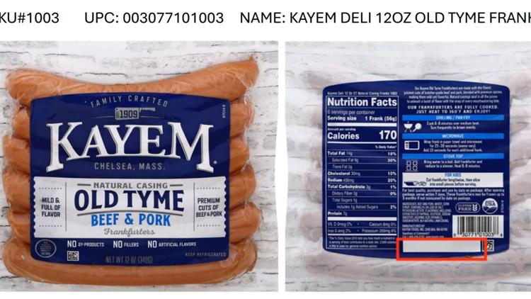 More than 1.5M pounds of meat and poultry recalled due to 'possible temperature abuse' — WTSP Business Tampa Bay