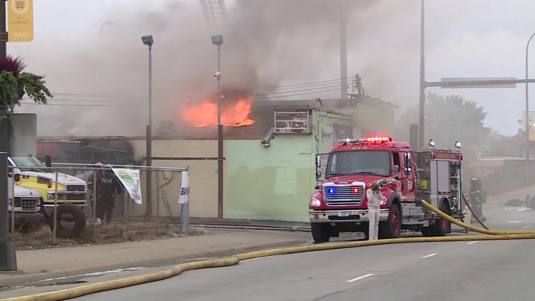 Crews respond to fire just off I-94 in north Minneapolis — KARE 11 Local — Gopher, Lakewood Ranch Community news