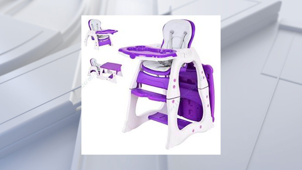 Convertible high chairs sold nationwide recalled for entrapment, fall risk — FOX 13 Tampa Bay News, Lakewood Ranch Business news