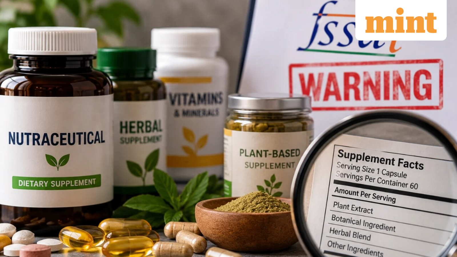 FSSAI warns nutraceutical firms over labelling violations, threatens action for non-compliance — Mint India